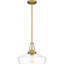 Luminaire suspendu en laiton vieilli 1 lumière Haven-2093594264