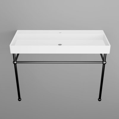 Ensemble de meuble-lavabo simple 31,59 po avec plateau en résine Quenia