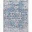 Oriental Area Rug in Blue/Ivory-147672774