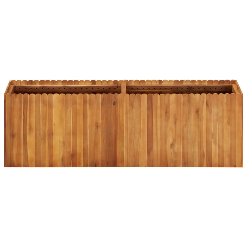 Meyersdale Wood Planter Box, 50cm H x 150cm W x 30cm D