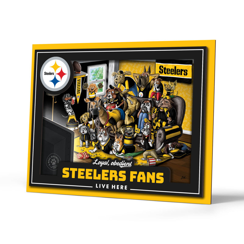  Art mural NFL Pittsburgh Steelers, Steelers de Pittsburgh