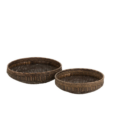 17 Stories Rattan Basket