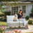 Emroy Wicker/Rattan 2 - Person Seating Group With Cushions-111806533