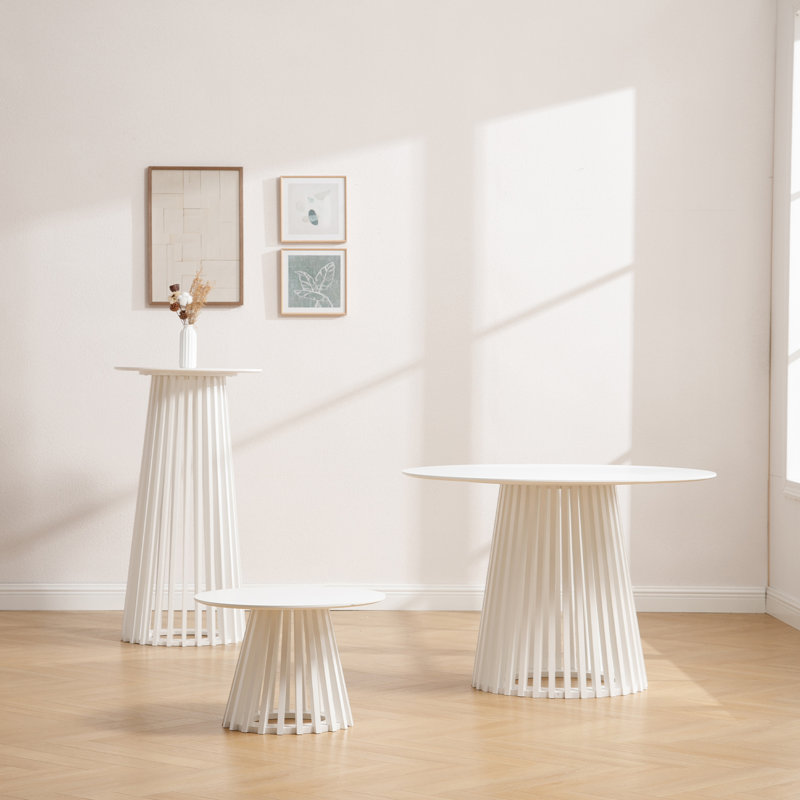 Table de salle à manger K,25 po, Blanc