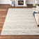 Chevron Flatweave Wool Cream/Black Area Rug