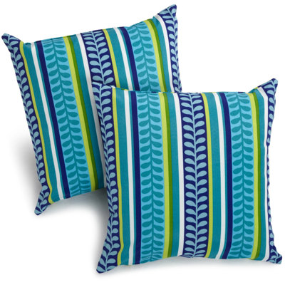 Indoor/Outdoor Reversible Throw Pillow