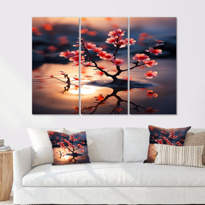 Osby - Cherry Blossom Wall Art Print Set