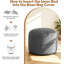 Fauteuil-sac géant, canapé-lit convertible en matelas-1819634457