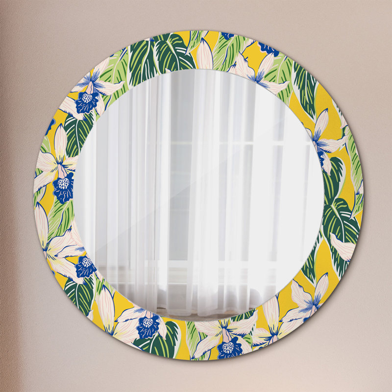 Huldar Glass Flat Wall Mirror