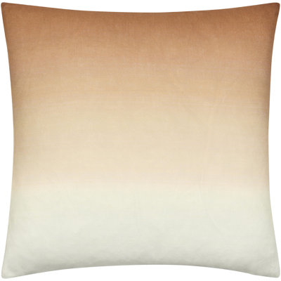 Deadra Ombre Linen Throw Pillow