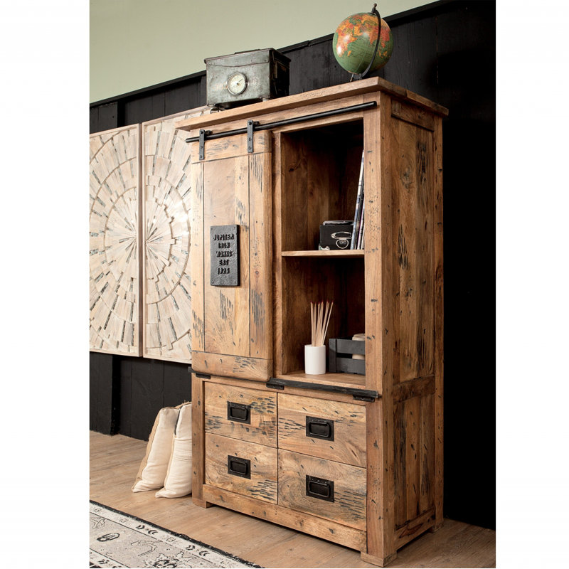 Railway Bookcase, Natural