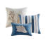Édredon 7 pièces en coton bleu charmant