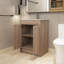 Meuble-lavabo simple 24 po avec plateau Sacorya-68344247