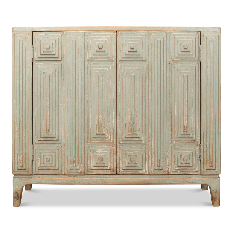 Commode 2 portes Peyton, sauge