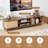 63'' W Curved Tv Stand For Tvs Up To 70"-1707952953
