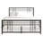 Nazmir Metal Open-Frame Bed-816721223-816721221