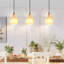 Priella 1 - Light Natural Drum Pendant