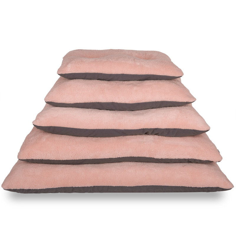 Lit pour animaux Helky, L 19,7 po x l 13,8 po, Rose