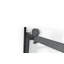 Porte de baignoire coulissante simple sans cadre à verre rapide de 3/8 po de l 56 po x H 60 po à assemblage rapide-88668303