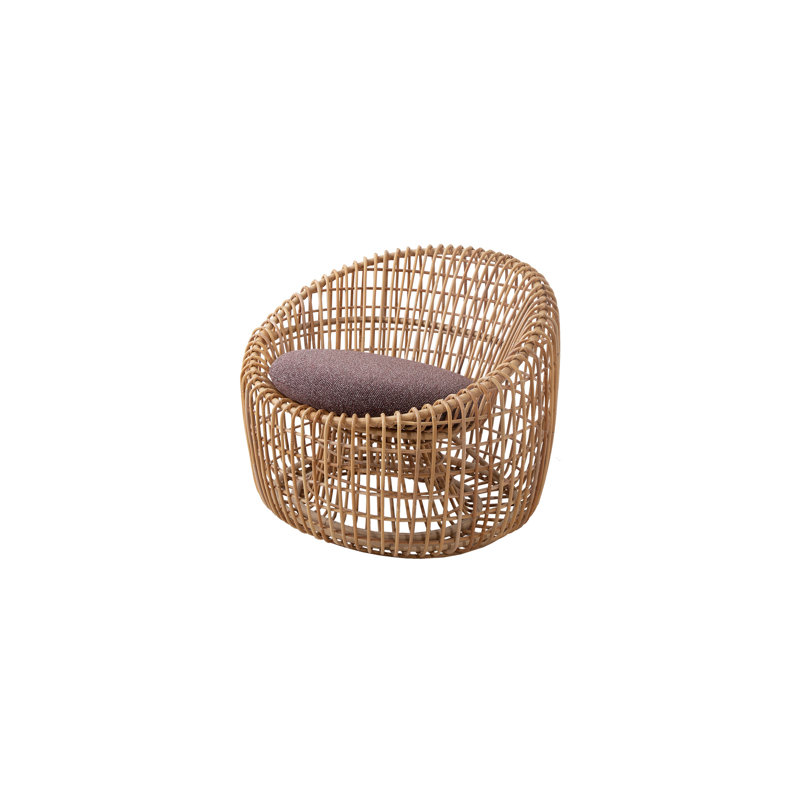 Nest Papasan Chair - Modern Danish Rattan Design