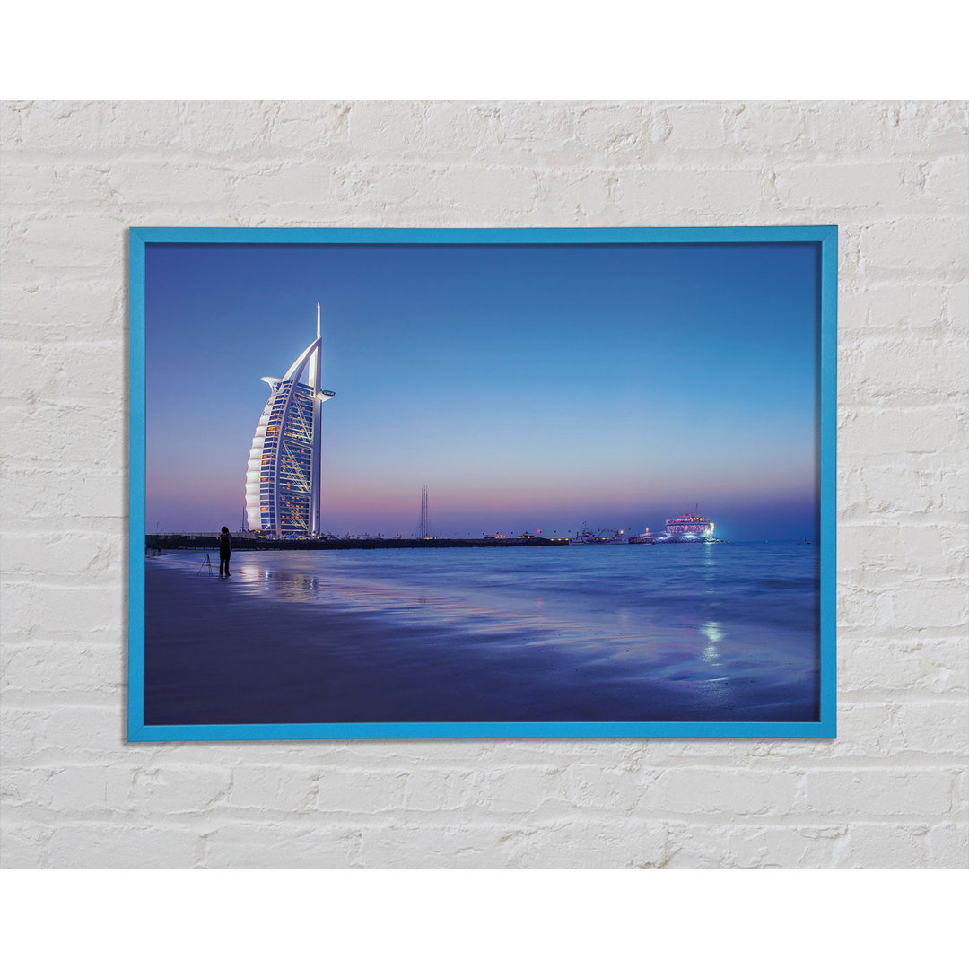 Gerahmter Kunstdruck Burj Al Arab 7 Star Hotel