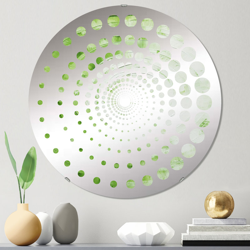 Carlaysia Circle Mirror, 23.6" x 23.6"