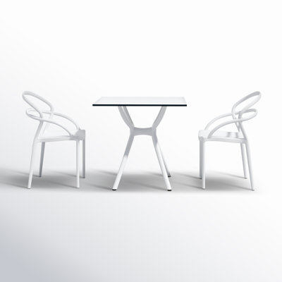 Farrah Square 2 - Person Bistro Set by AllModern