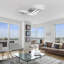 Modern Silver Curved LED 60cm Flush Mount Ceiling Light