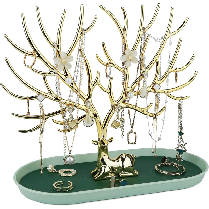 Jewellery Stand +, Gold