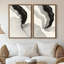 Art mural encadré, impressions sur toile rétro abstraites-631761368-631761374