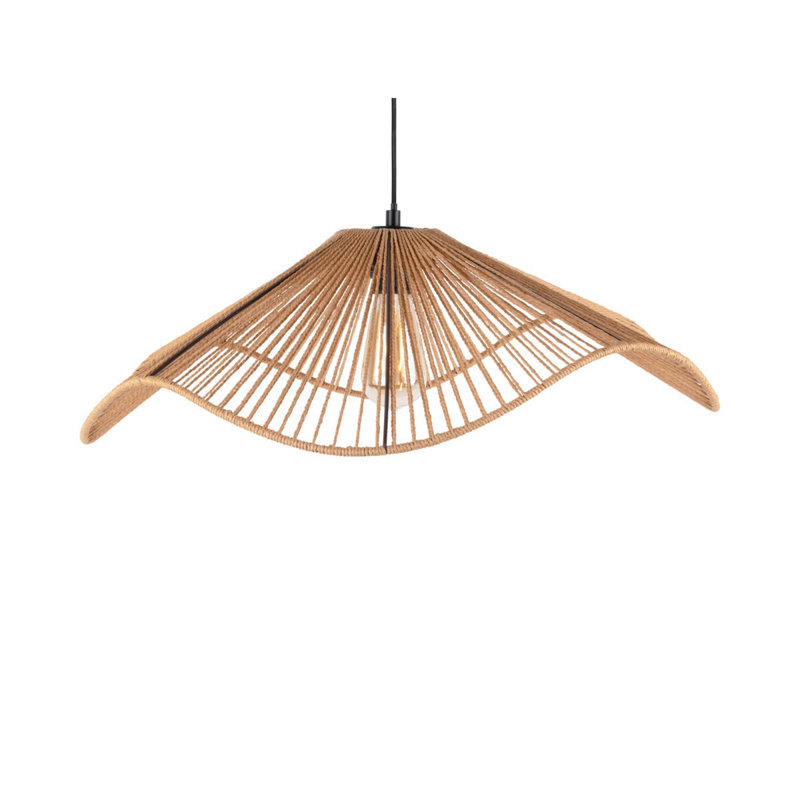 1 - Light Natural Chandelier Pendant