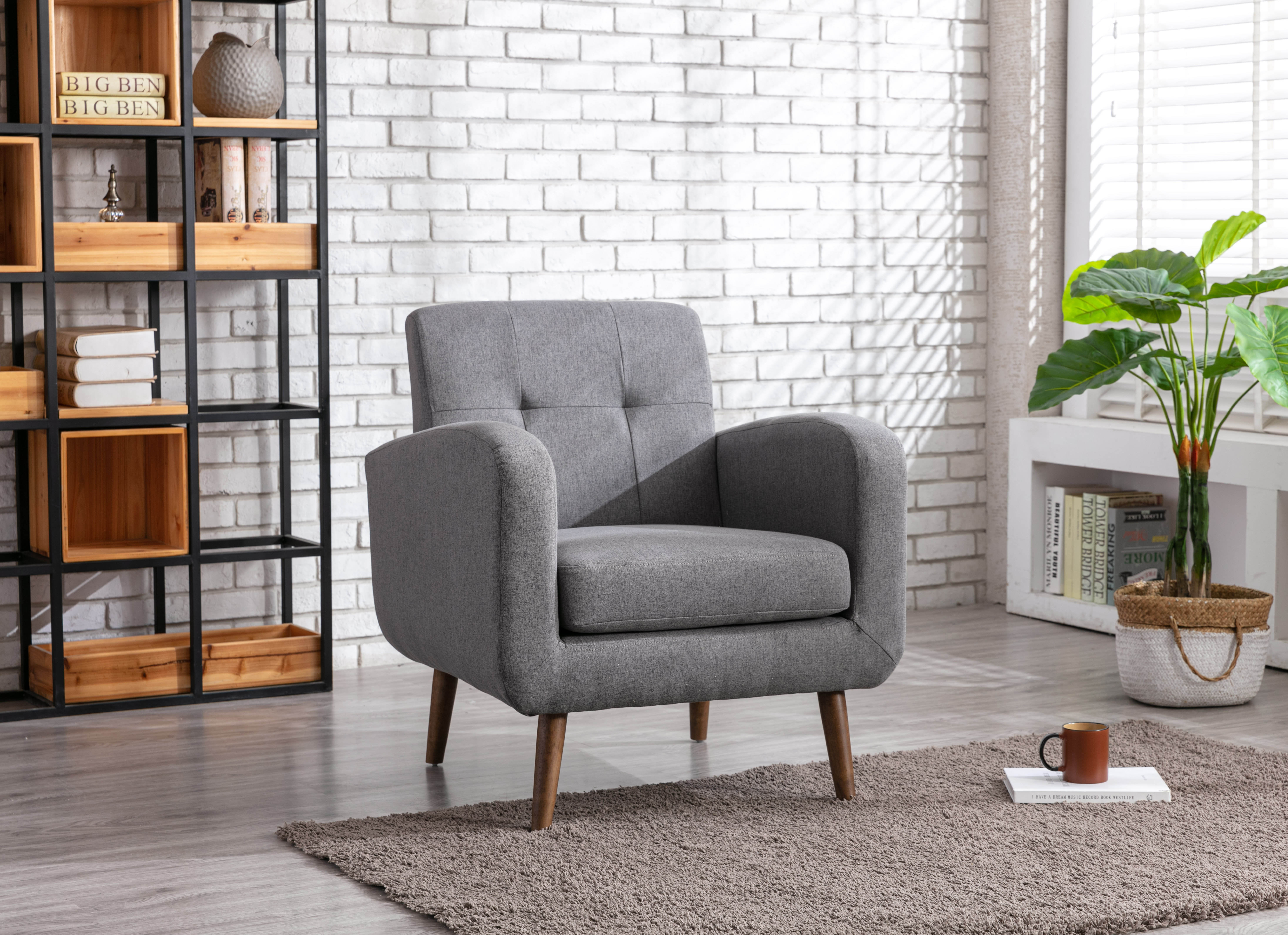 Monroe fabric best sale club chair