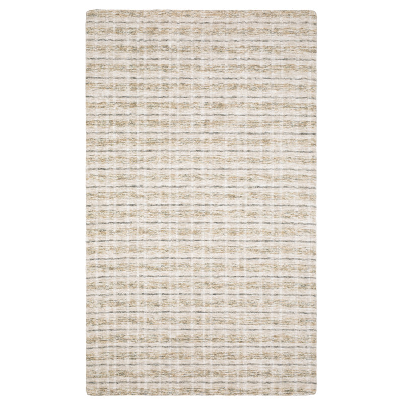 Tapis beige / doré Bellatrix, Rectangle 4 pi 12 po x 7 pi 12 po