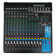 5 Core Audio DJ Mixer 16 Channel Sound Board Console w 24 SPX Effect 48V Phantom Power