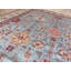 Tapis unique en laine noué à la main brun / bleu 9 pi 5 po x 13 pi 6 po Bechtold