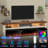 Fireplace Tv Stand For Tvs With Electric Fireplace, Entertainment Center,led Light Tv Consoles For Living Room,farmhouse Media Console Table-1847388841-1865181278