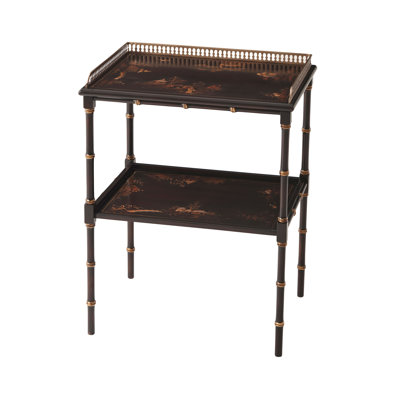 Indochine Solid Wood End Table