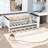 Wood Daybed with Shelves, USB and Trundle-978861735