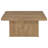 Exeter Mango Square 3-Piece Coffee Table Set