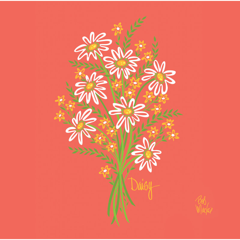 Polyester Floral Square Napkin