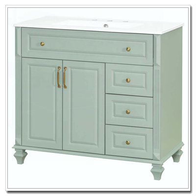 36" Bathroom Vanity with Sink