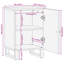 Bender Freestanding Bathroom Cabinet