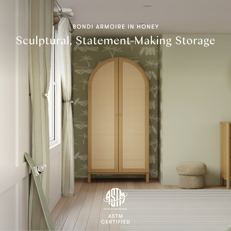 Bondi Cane Armoire, Assembled