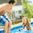 Intex 15' x 42" Inflatable Swimming Pool w/ pool set and Intex 15-Ft  Pool Cover
