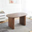 Table de salle à manger confortable et à piédestal pour 4 à 6 personnes, extensible, belle table de bureau unique, extensible pouvant doubler le prix après-vente