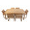 Venice 7 - Piece Solid Wood Dining Set