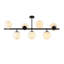 Lustre 7 lumières avec capuchon en verre-1227441088-1227441089