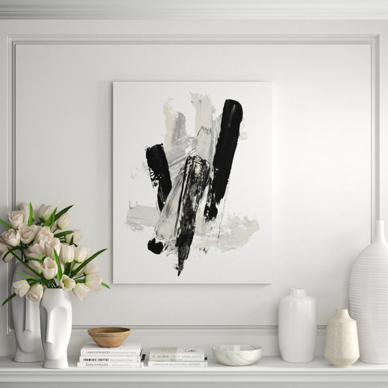 Art Of Brushstrokes II Print by Guseul Park, 30" H x 24" W, Plexi