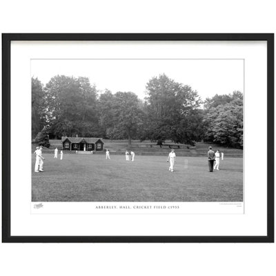 Abberley, Hall, Cricket Field C1955 by Francis Frith - Single Picture Frame Print