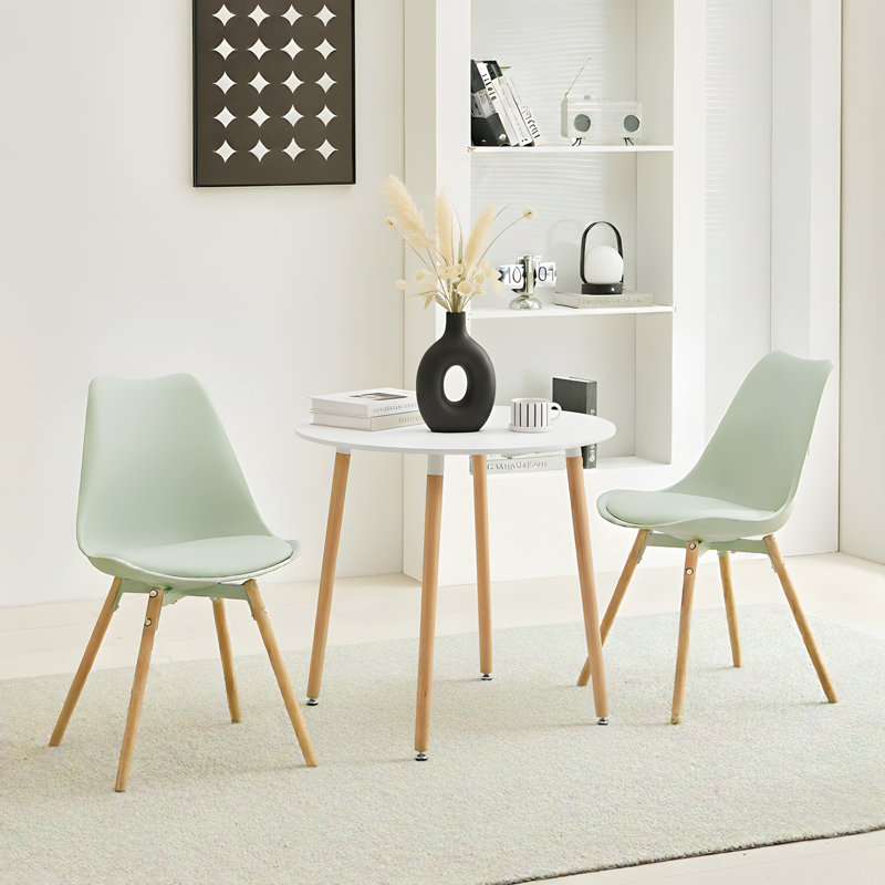 Nero Dining Table, White, 74cm H x 80cm W x 80cm D